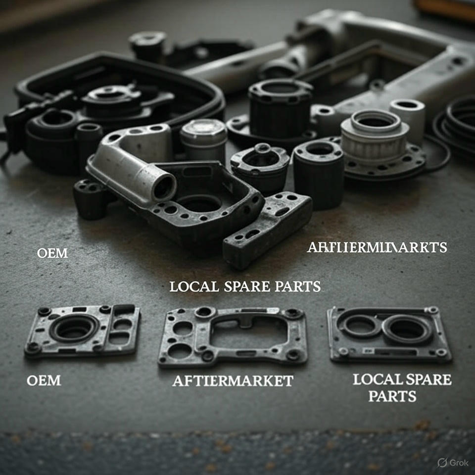 OEM vs Aftermarket vs Local Spare Parts – What’s Best for Your Car?
