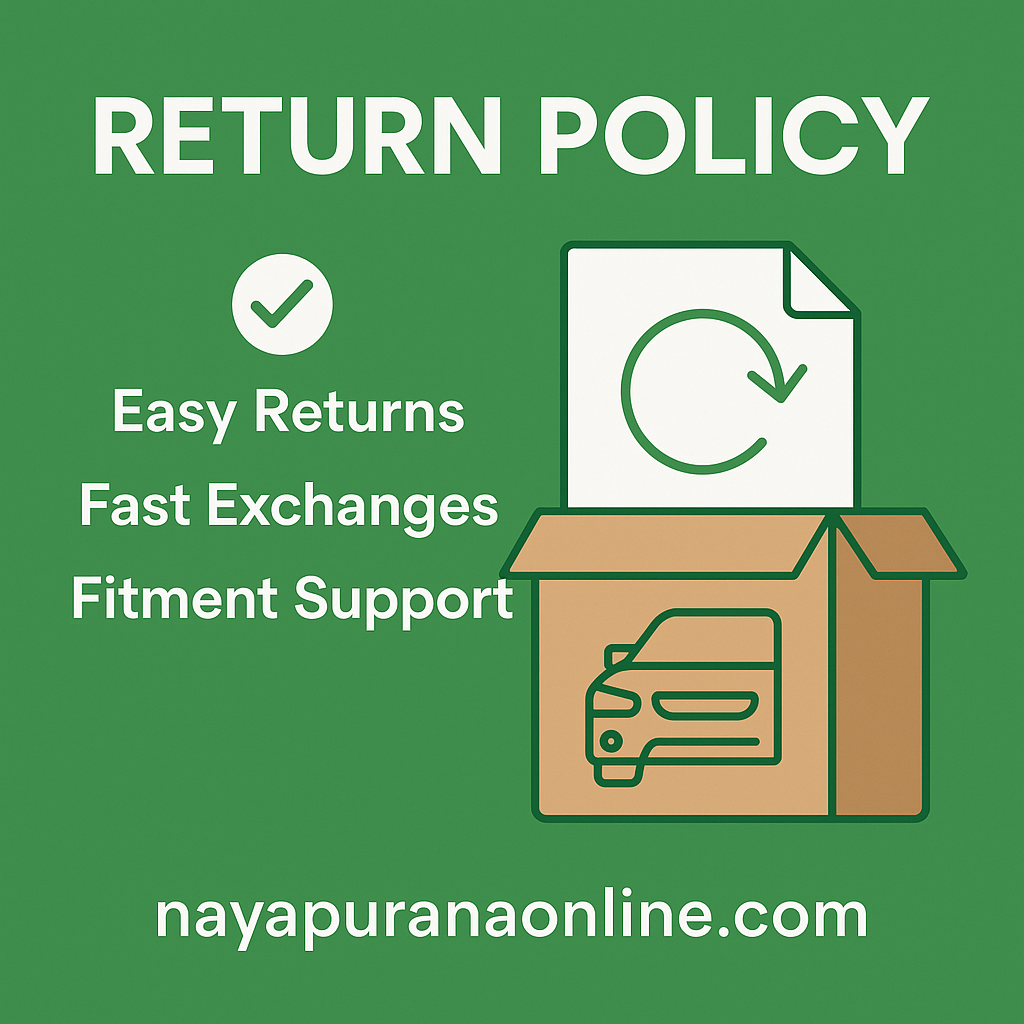 Spare Parts Return & Exchange Policy