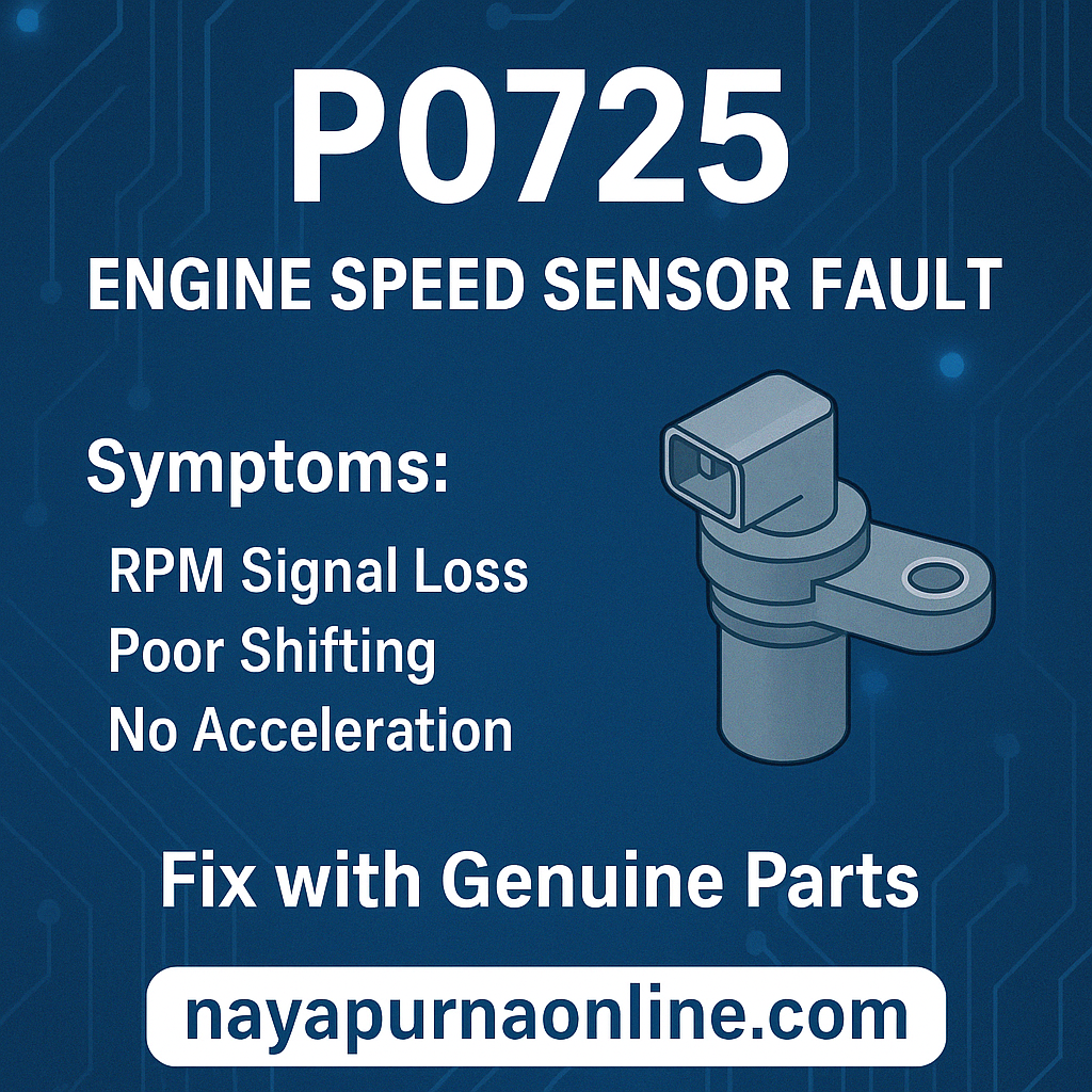DTC Code P0725: Engine Speed Input Malfunction – Full Guide to Fixing It