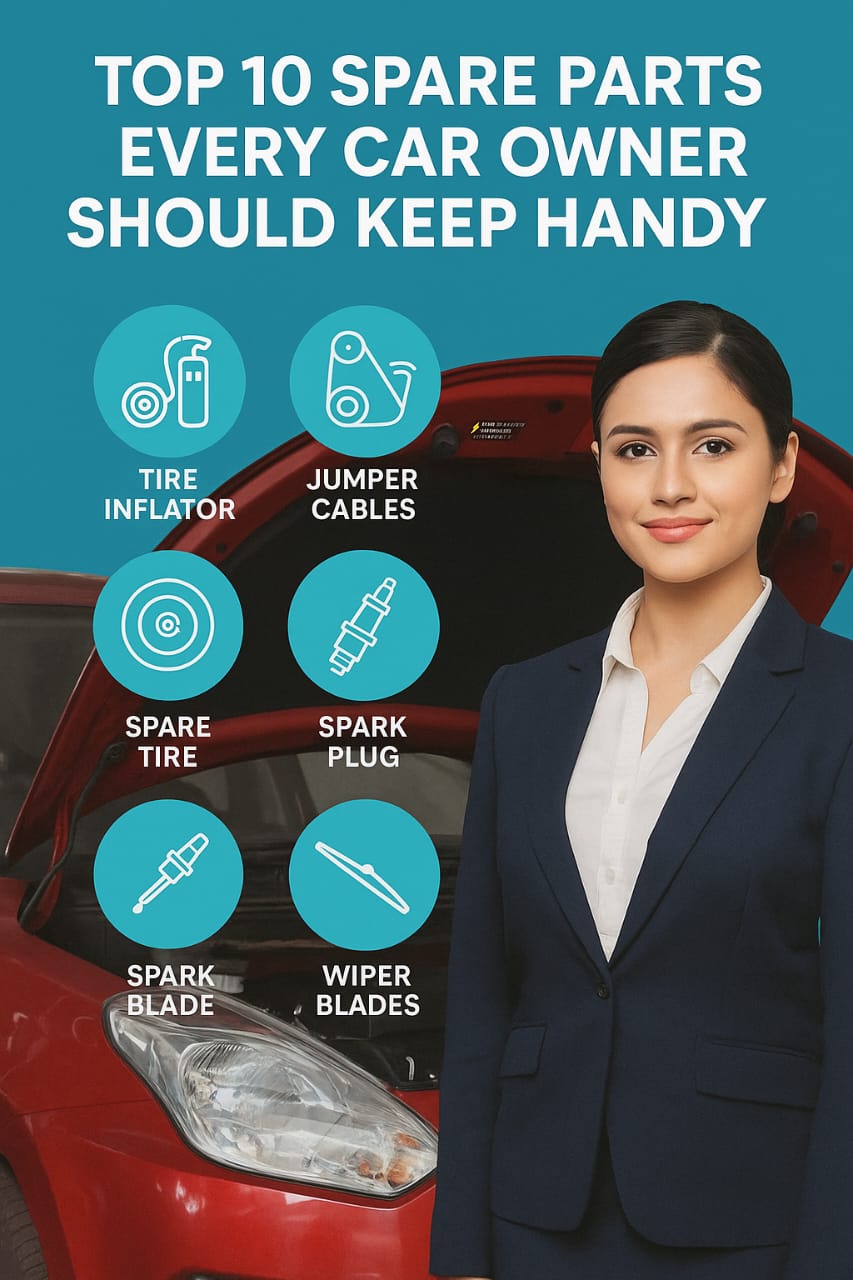 Essential Spare Parts Every Car Owner Should Keep