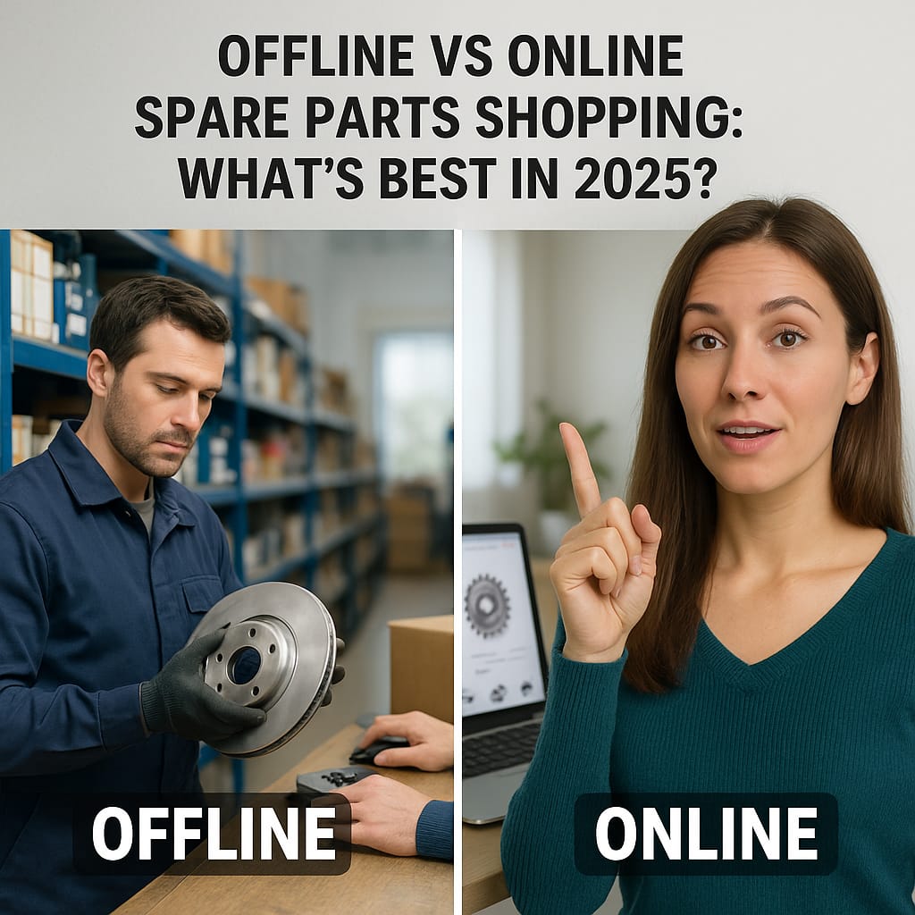 Offline vs Online Spare Parts – Which is Best?