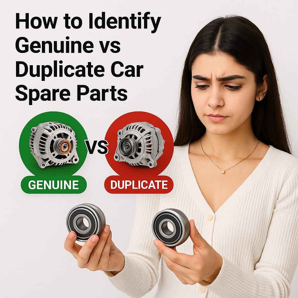 Genuine vs Duplicate Car Spare Parts – How to Spot the Difference