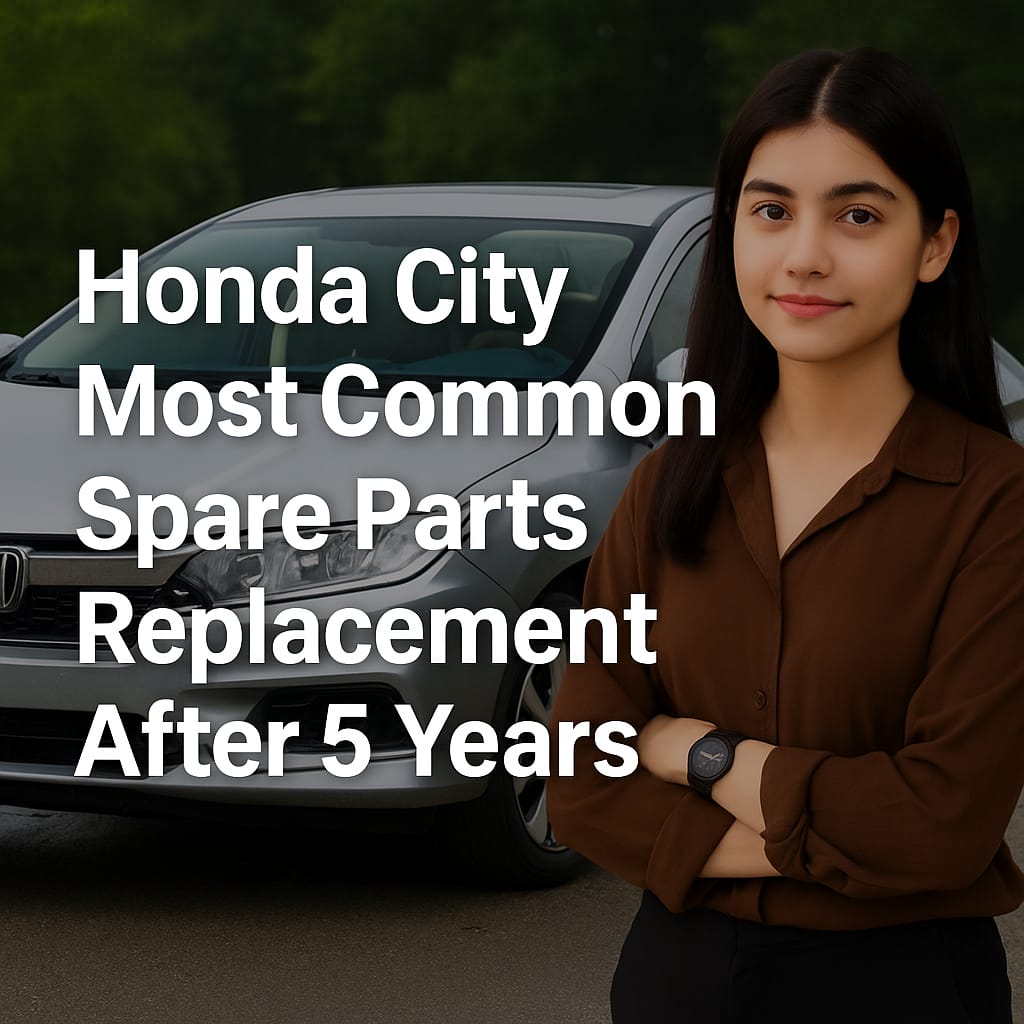 Honda City – Most Common Spare Parts Replacements After 5 Years