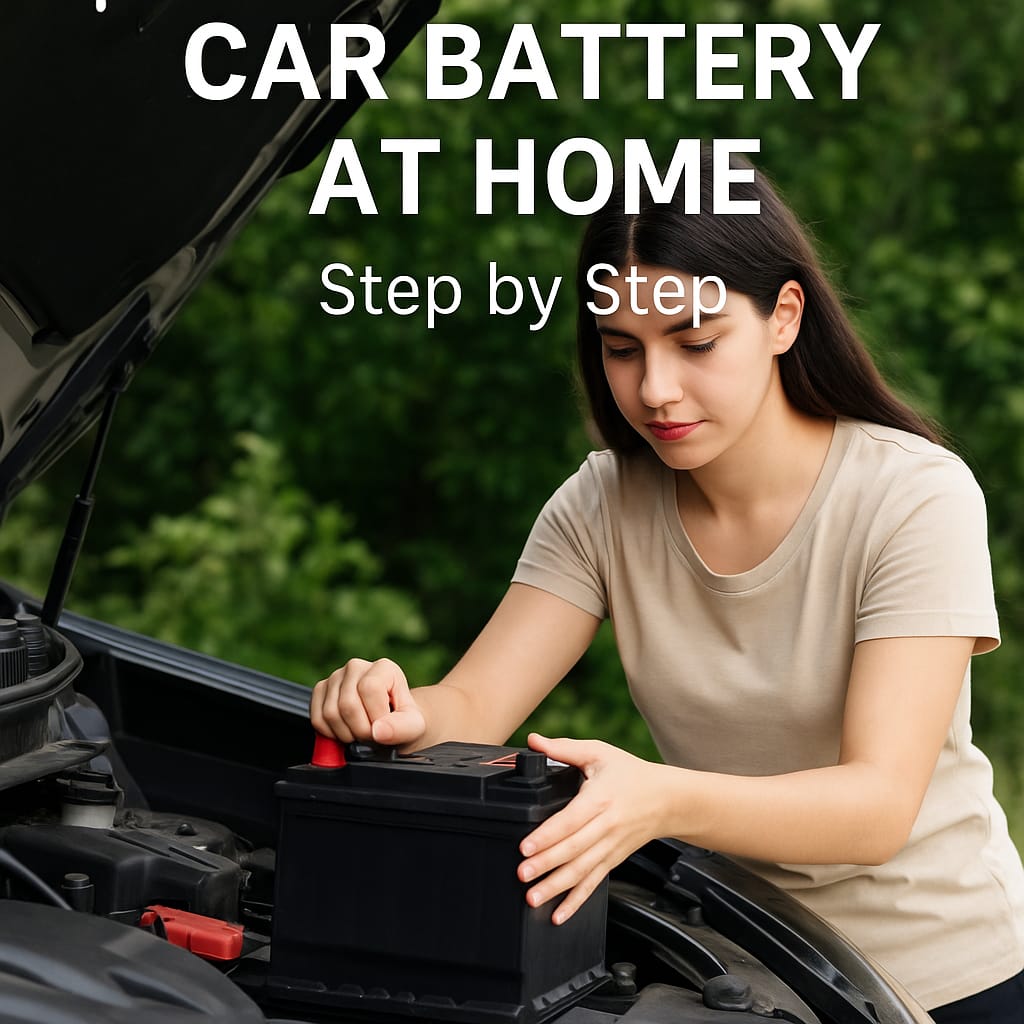 How to Install a Car Battery at Home – Step by Step Guide