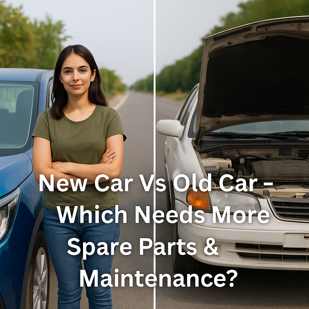 New Car Vs Old Car – Which Needs More Spare Parts & Maintenance?