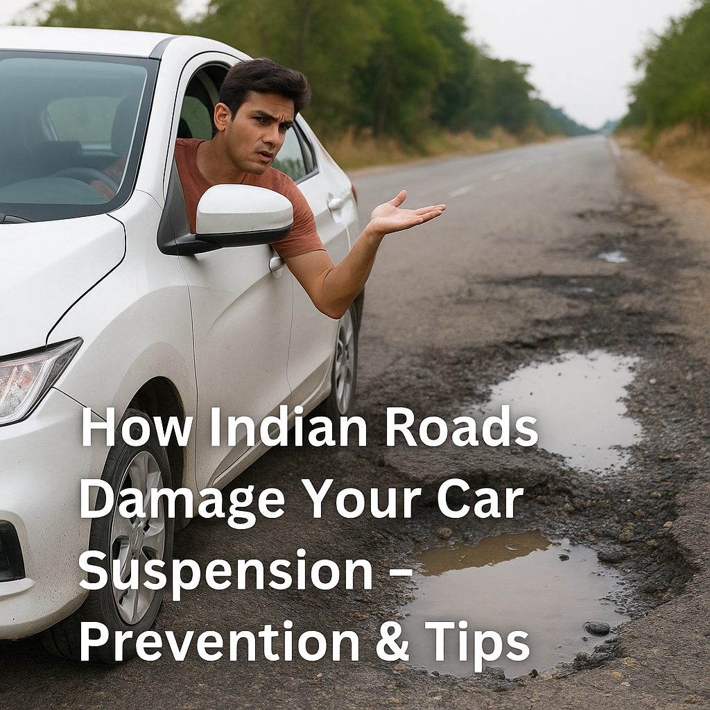 How Indian Roads Damage Your Car Suspension – Prevention & Tips