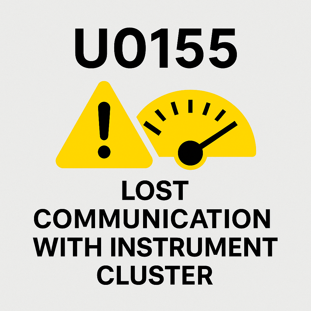 U0155 – Lost Communication With Instrument Cluster (IPC): Symptoms, Causes & Fix Guide