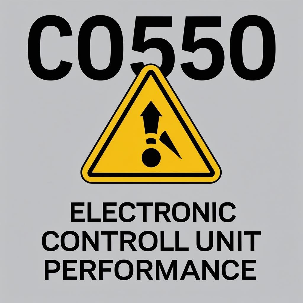 C0550 – Electronic Control Unit (ECU) Malfunction: Causes, Symptoms & Fix Guide