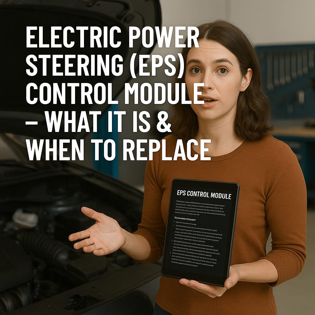Electric Power Steering (EPS) Control Module – What It Is & When to Replace