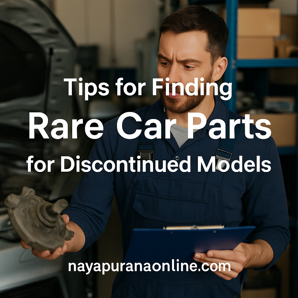 Tips for Finding Rare Car Parts for Discontinued Models