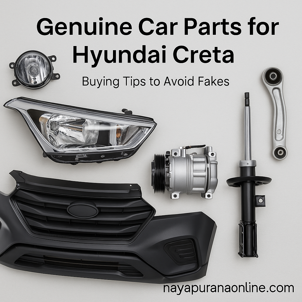Genuine Car Parts for Hyundai Creta – Buying Tips to Avoid Fakes