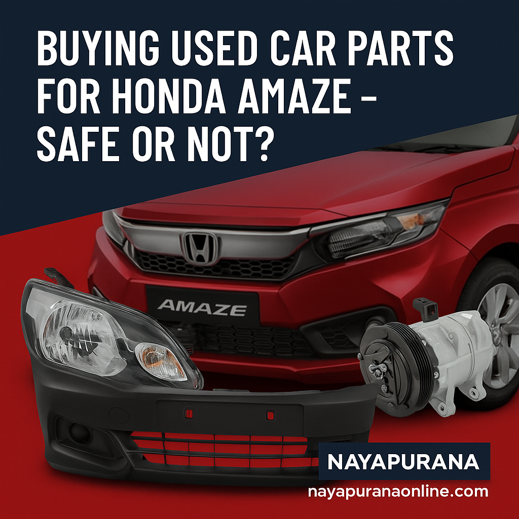 Buying Used Car Parts for Honda Amaze – Safe or Not?
