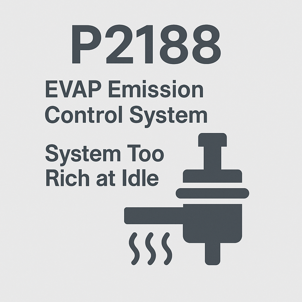 DTC Code P2188 – Fix Purge Control Valve Fault in Your Car | Causes & Parts Guide