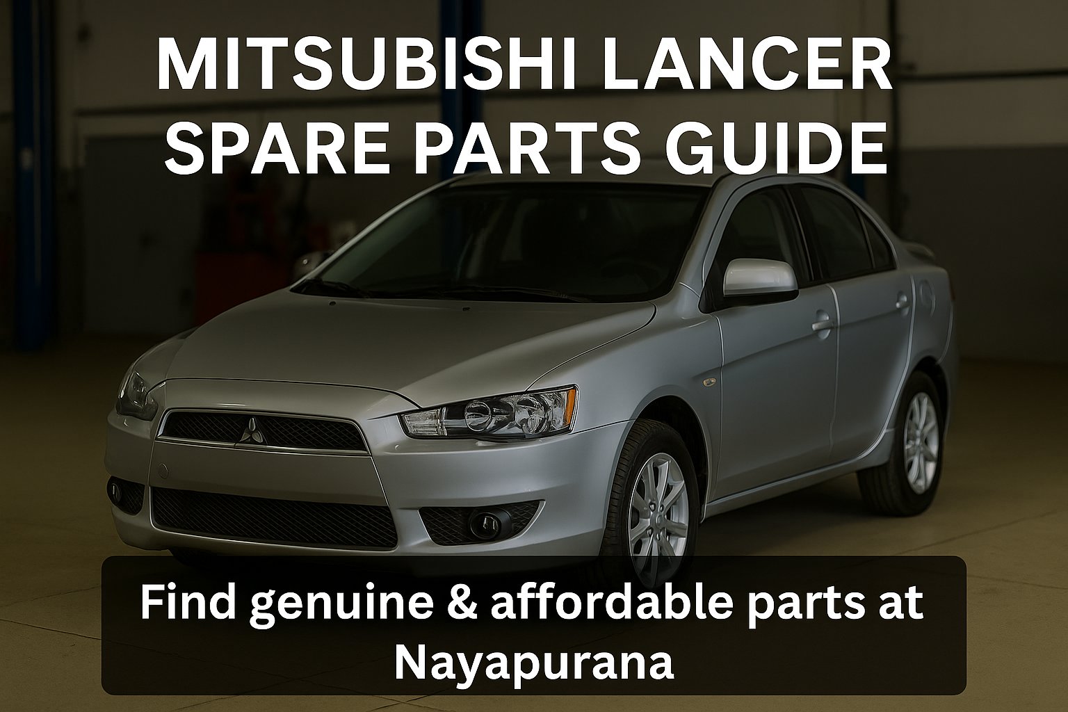 Mitsubishi Lancer Spare Parts Guide – Genuine & Affordable in India