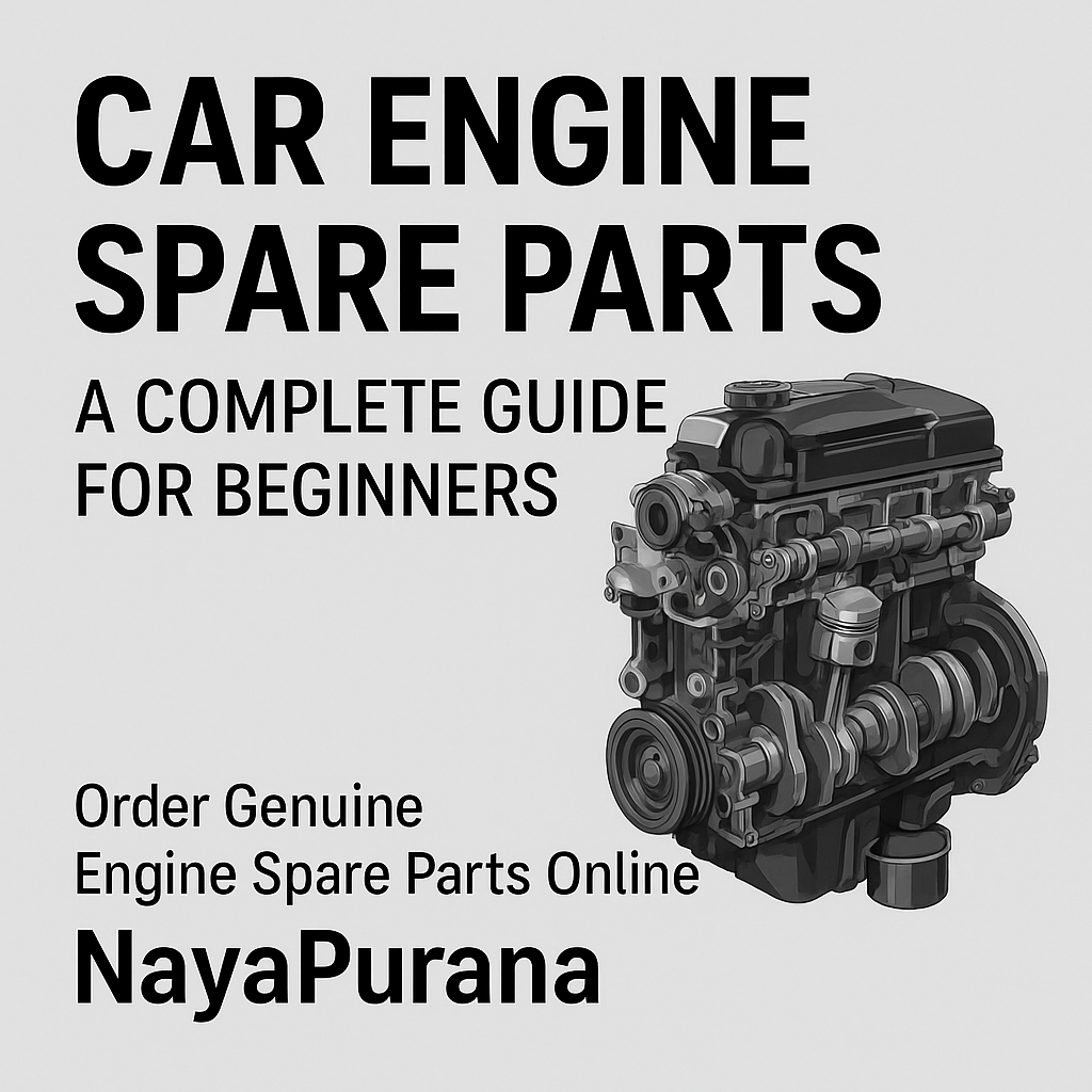 Car Engine Spare Parts Guide for Beginners | NayaPurana