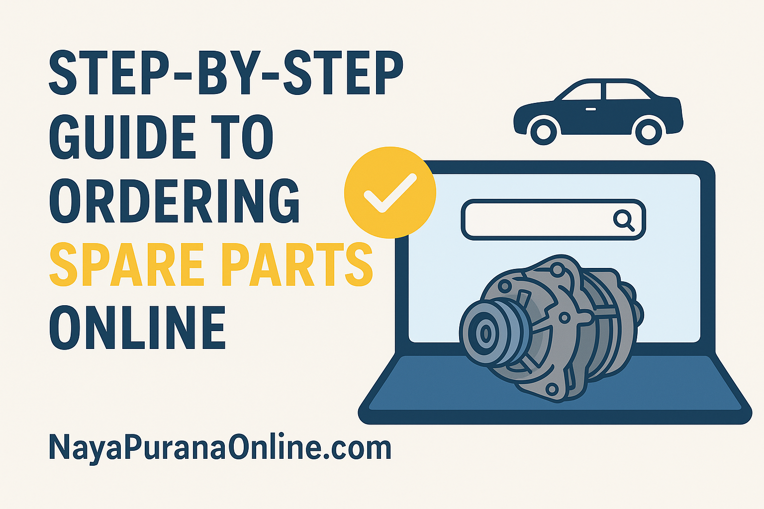 Step-by-Step Guide to Ordering Spare Parts Online | Naya Purana