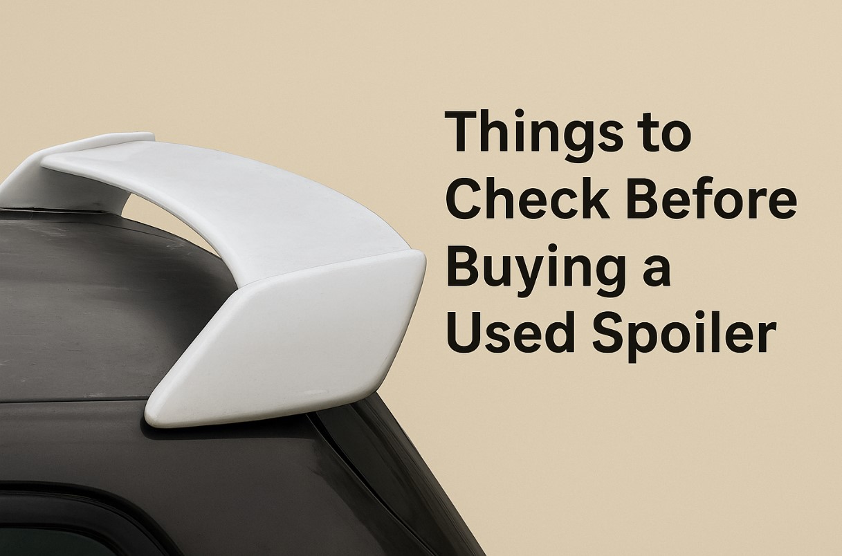 Things to Check Before Buying a Used Spoiler