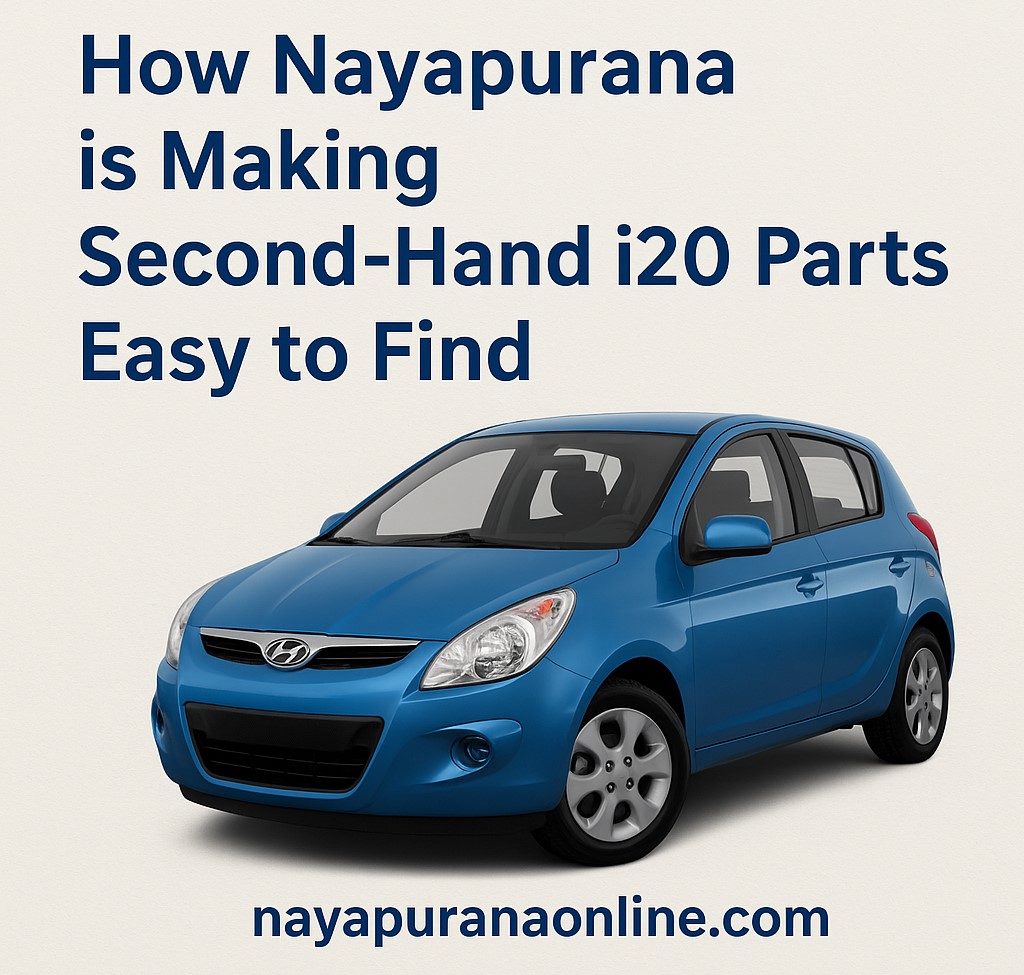 How Nayapurana is Making Second-Hand i20 Parts Easy to Find