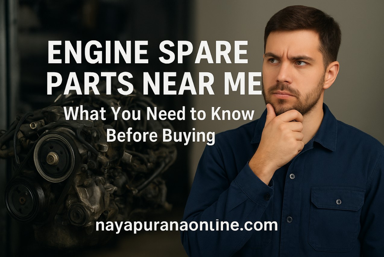 Engine Spare Parts Near Me – Buy Reliable Second-Hand Car Parts