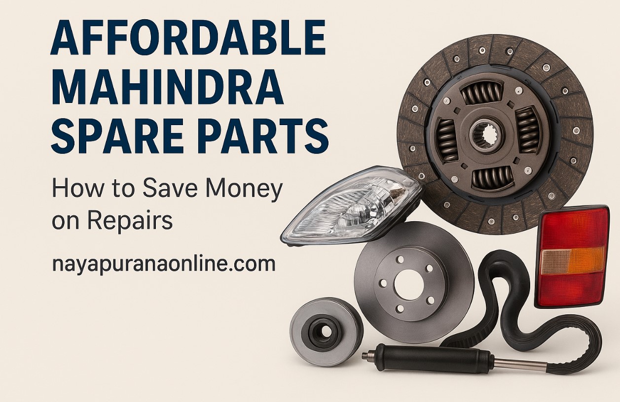Affordable Mahindra Spare Parts – Save Money on Repairs | Nayapurana