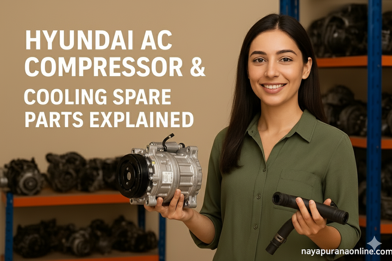 Hyundai AC Compressor & Cooling Spare Parts Explained | NayaPurana