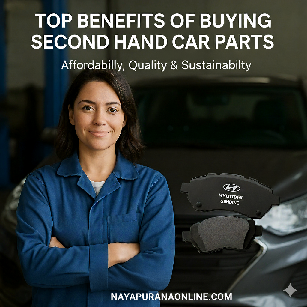 Top Benefits of Buying Second-Hand Car Parts | NayaPurana