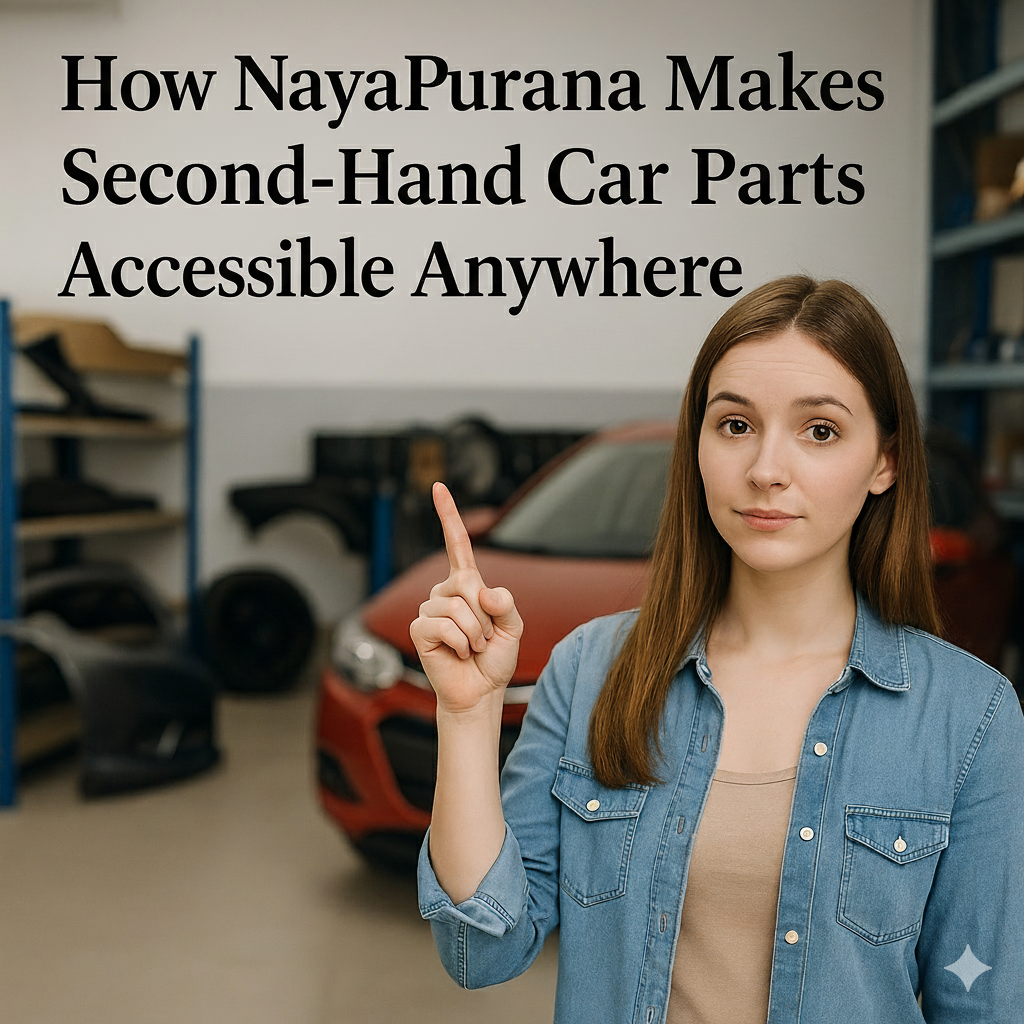How NayaPurana Makes Second-Hand Car Parts Accessible Anywhere