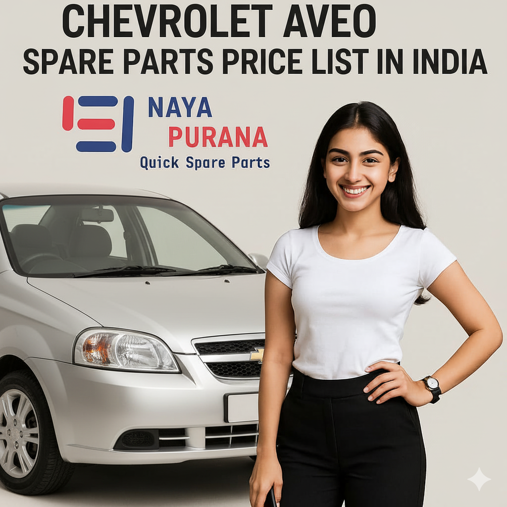 Chevrolet Aveo Spare Parts Price List & Availability in India