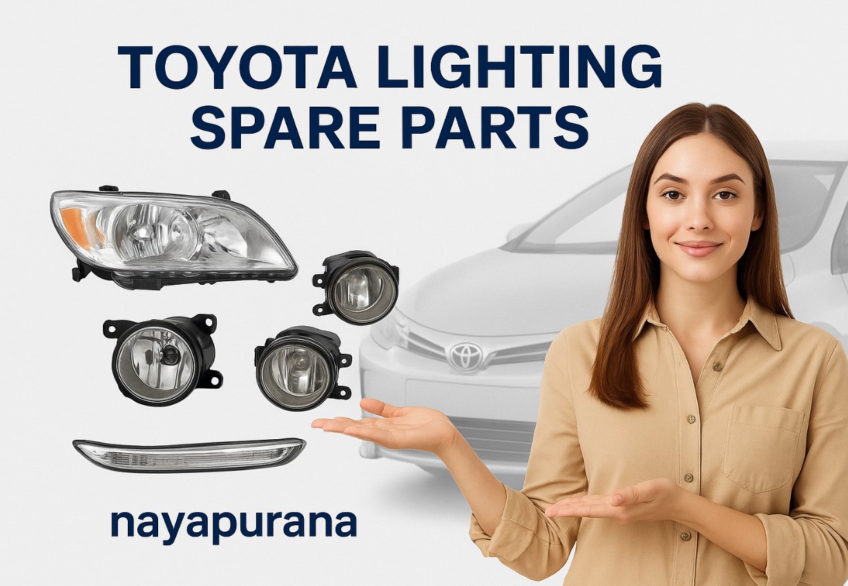 Toyota Lighting Spare Parts: Headlamps, Fog Lamps & DRLs Online