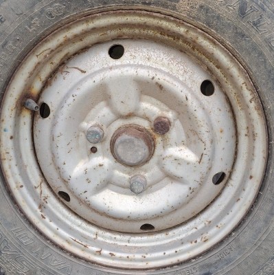 ASSY WHEEL RIM & DISC 4B X 12